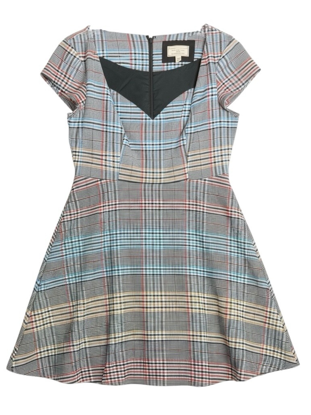 Moulinette Sours by Anthropologie Finley Plaid Dress Size 14
